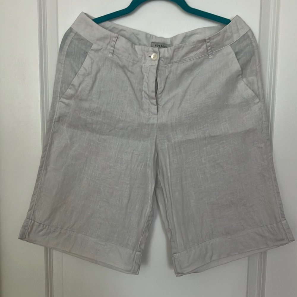 Rosso35 Light Gray Women's Bermudas